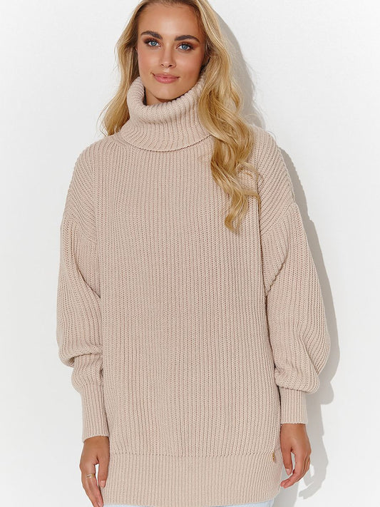 Rollkragenpullover Makadamia