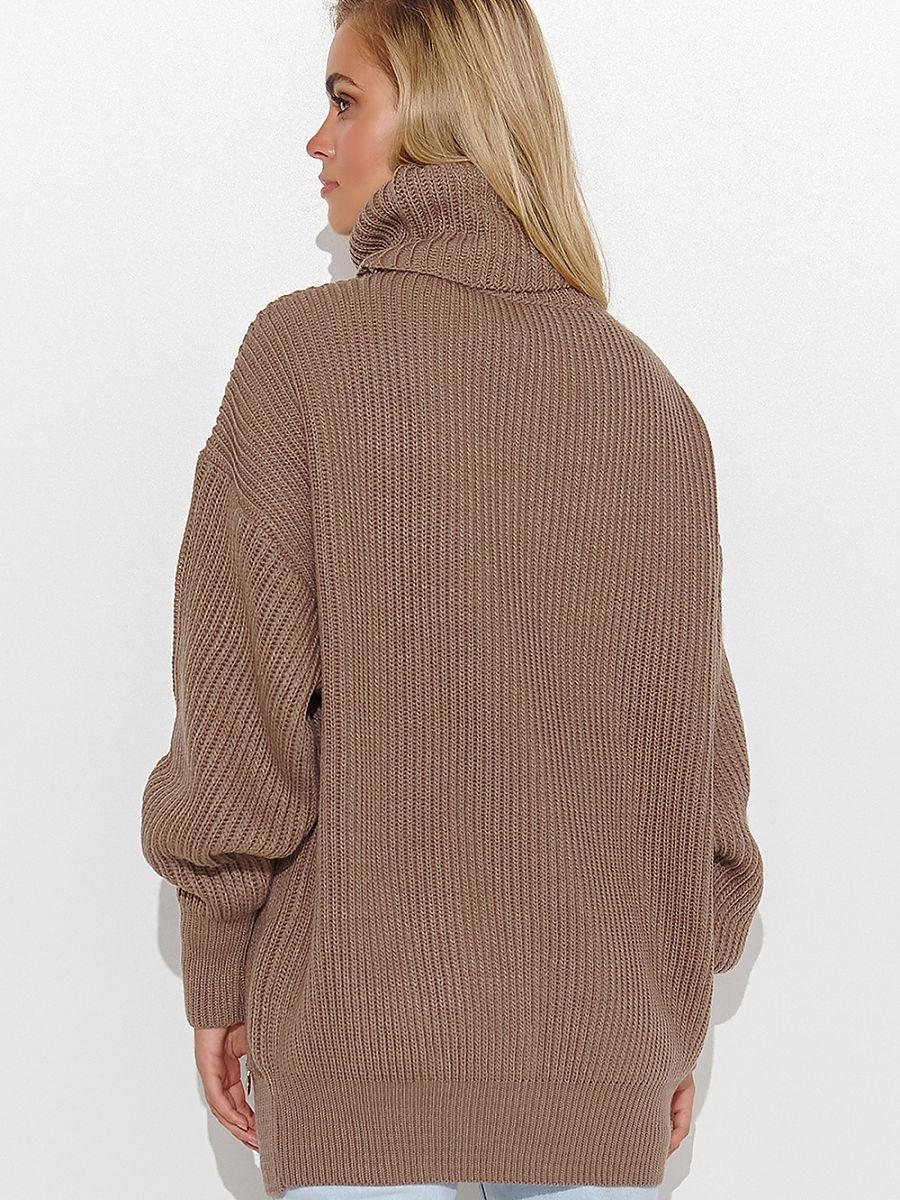 Rollkragenpullover Makadamia